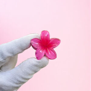 PINK flower Claw Clip - Small