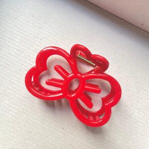 CHERRY RED - Hello Kitty Korean Claw - Large