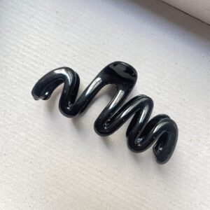 BLACK Wavy Claw - Large