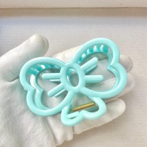 PASTEL BLUE - Hello Kitty Korean Claw - Large