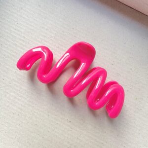 HOT PINK Wavy Claw - Large