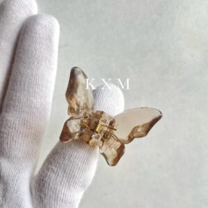 CHAMPAGNE Whimsy Butterfly Clip - Small