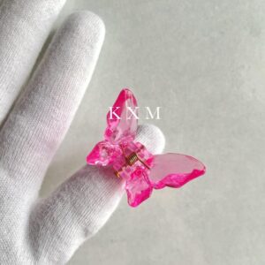 HOT PINK Whimsy Butterfly Clip - Small