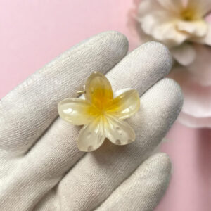 YELLOW Daisy flower Clip - Mini