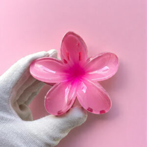 BLUSH PINK Flower Claw - Large