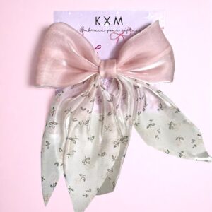 PINK LEAF  - Fairy Meadows Bow