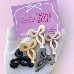 Pack of 5 - Small Bow Claws