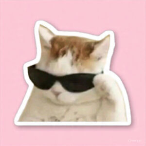 Savage Cat - Laptop Sticker