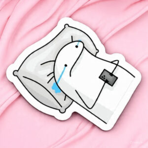 Crying Flork - Laptop Sticker