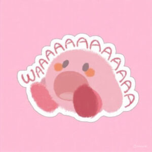WAAA Kawaii - Laptop Sticker