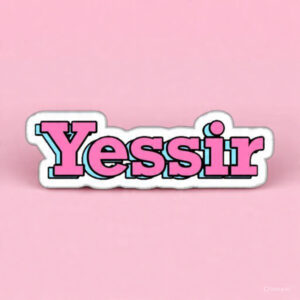 Yessir - Laptop Sticker