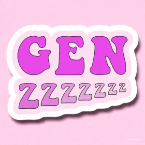 GEN Z - Laptop Sticker