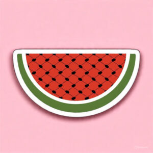 Palestine Watermelon - Laptop Sticker