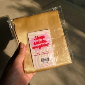 GOLDEN - Silk Pillowcase