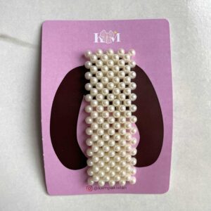 WHITE - Pearl Statement Hair Pin