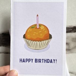 Happy Birthday Cupcake - Post Card
