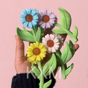 Premium SUNFLOWER Hair Claw - Large