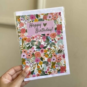 HAPPY BIRTHDAY - Greeting Card