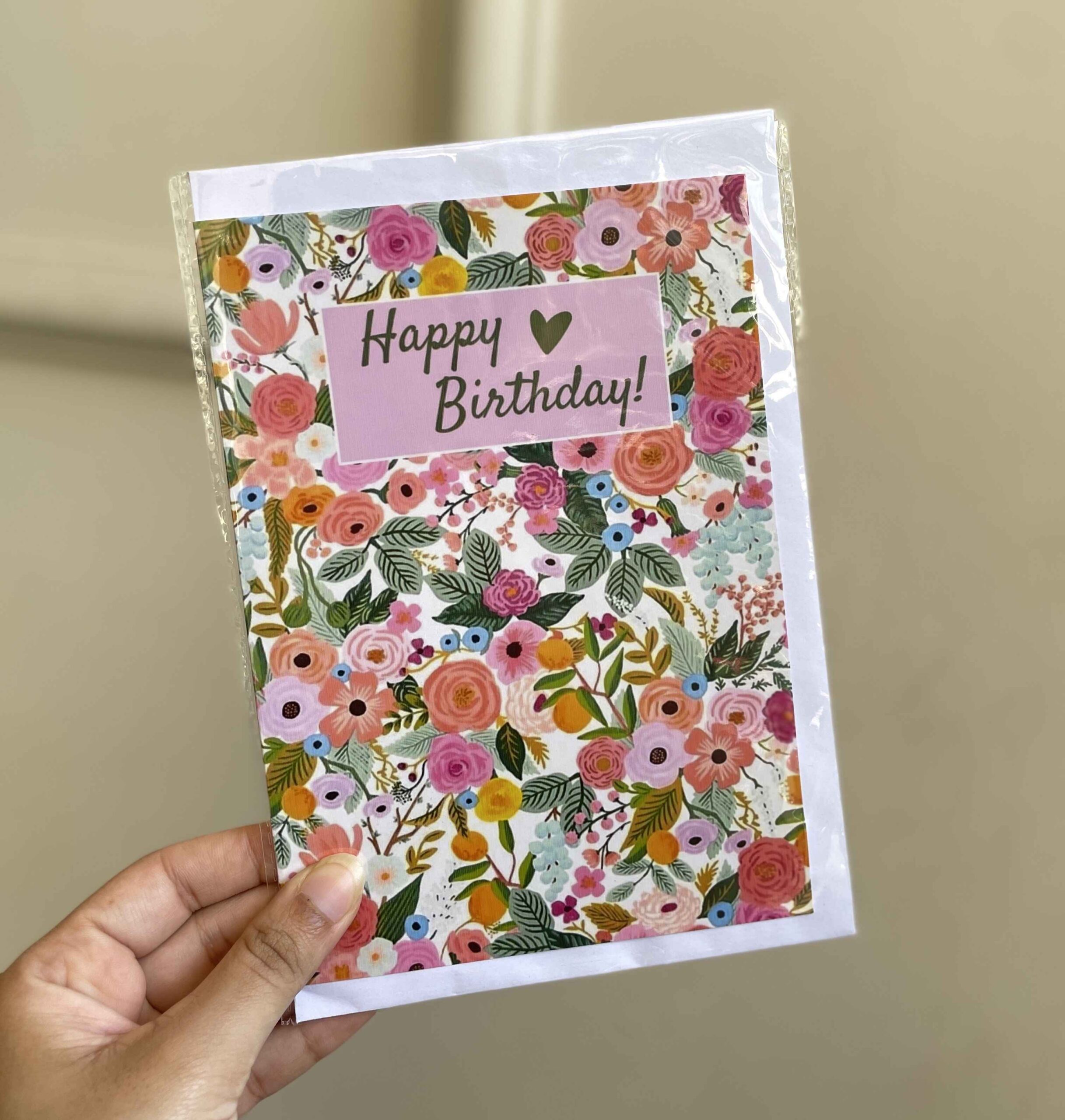 HAPPY BIRTHDAY - Greeting Card