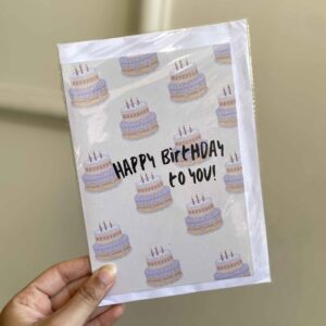 HAPPY BIRTHDAY - Greeting Card
