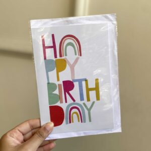 HAPPY BIRTHDAY - Greeting Card