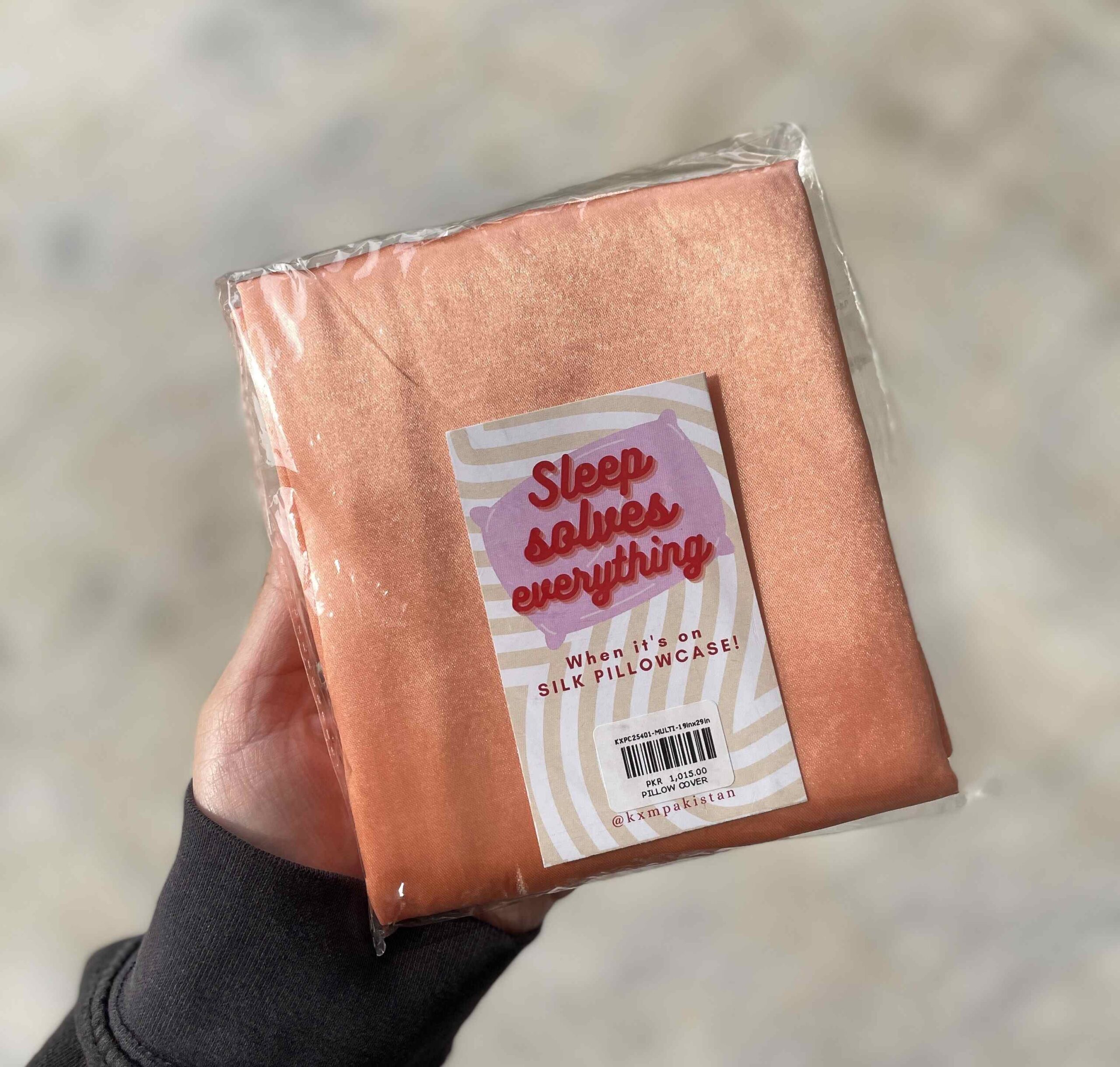 PEACH - Silk Pillowcase