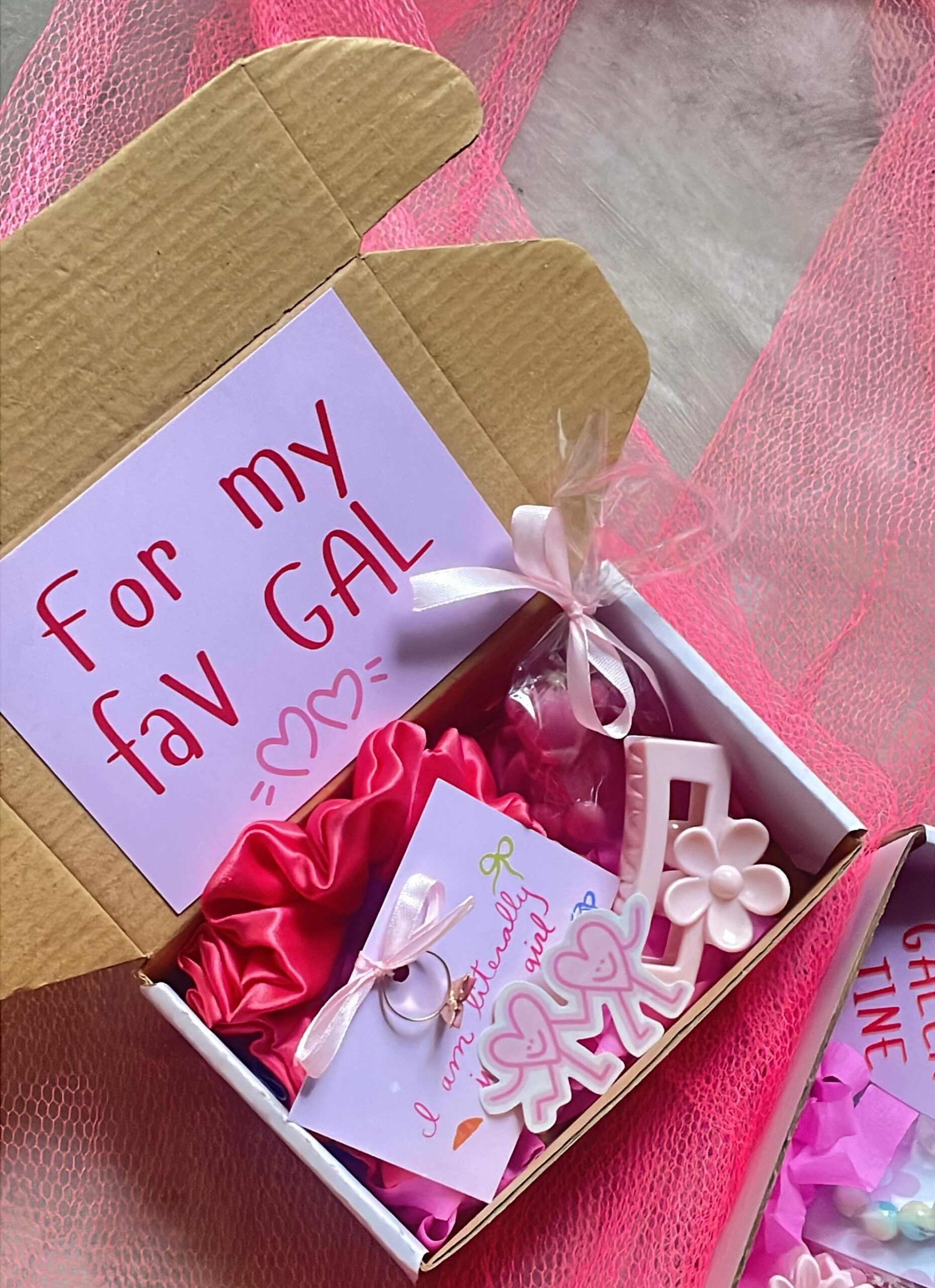 'FAV GAL' Galentines Gift Box
