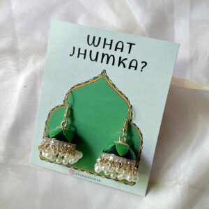 GREEN - Twin Tone Jhumka
