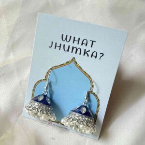DARK BLUE - Bling Jhumka