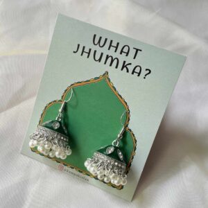 GREEN - Bling Jhumka