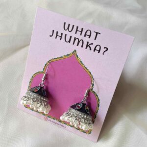 BLACK Multi - Bling Jhumka