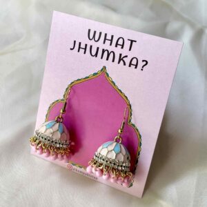 COTTON CANDY - Whimsy Jhumka