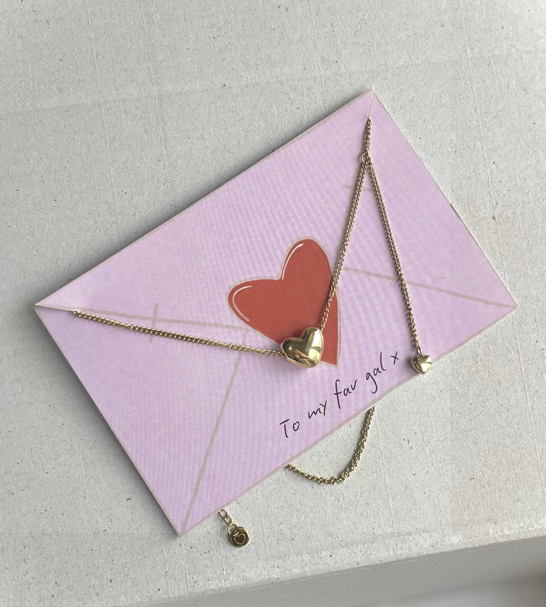 Heart Necklace - Stainless-Steel