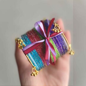 Kashmiri Bangles Set - Premium