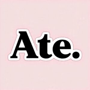 ATE - Laptop Sticker