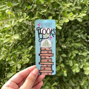 So many books - Bookmark