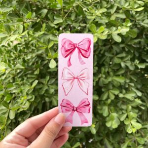 Pink Bows - Bookmark