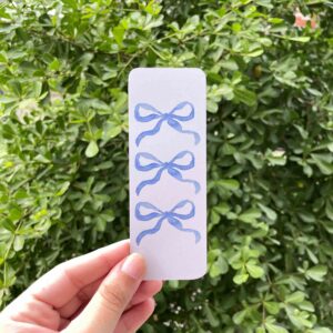 Blue Bows - Bookmark