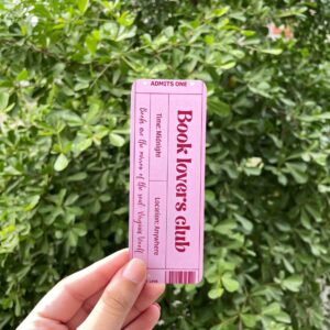Book Lovers Club - Bookmark