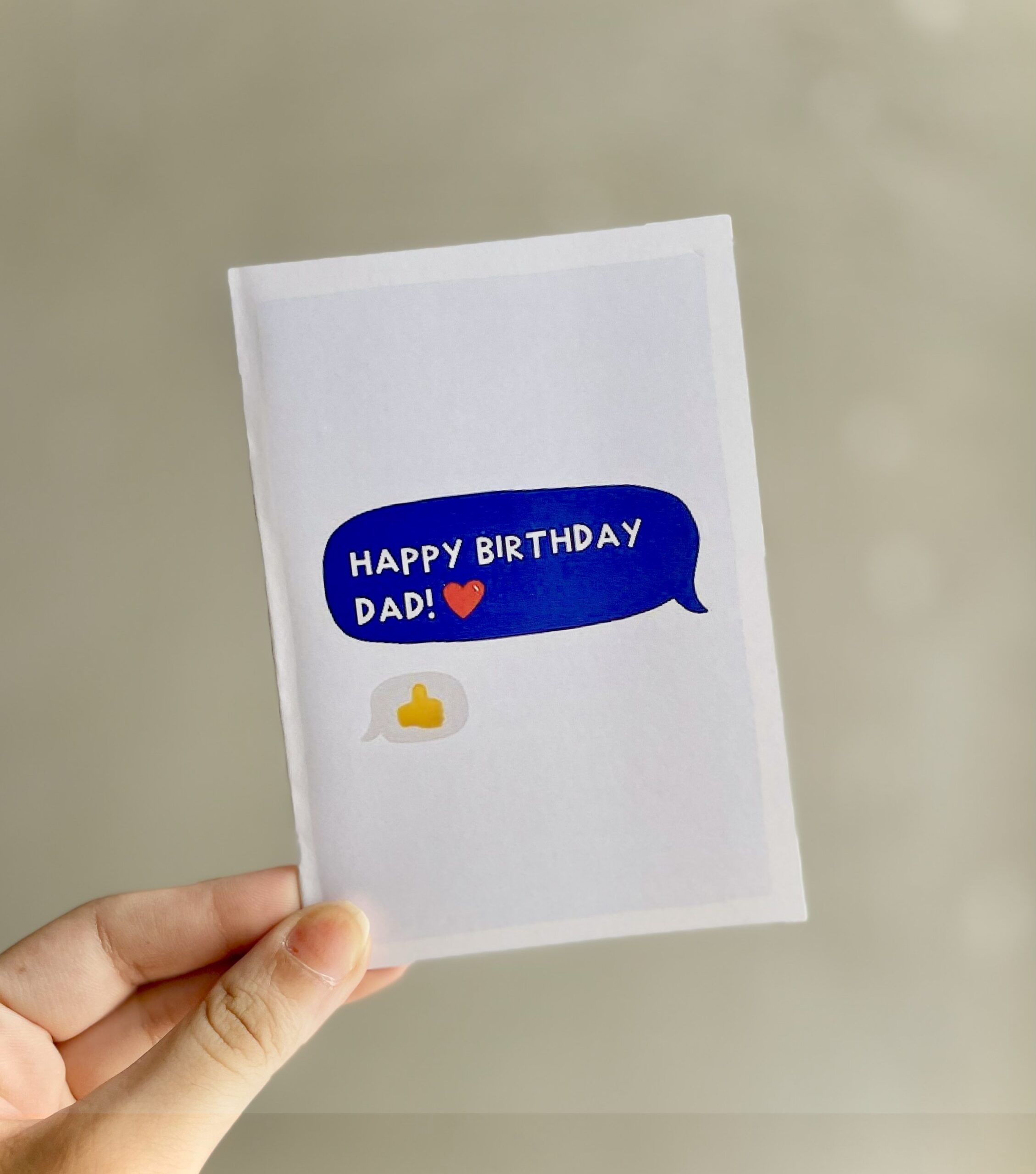 Happy Birthday DAD - Post Card