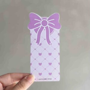 Bow Heart - Bookmark