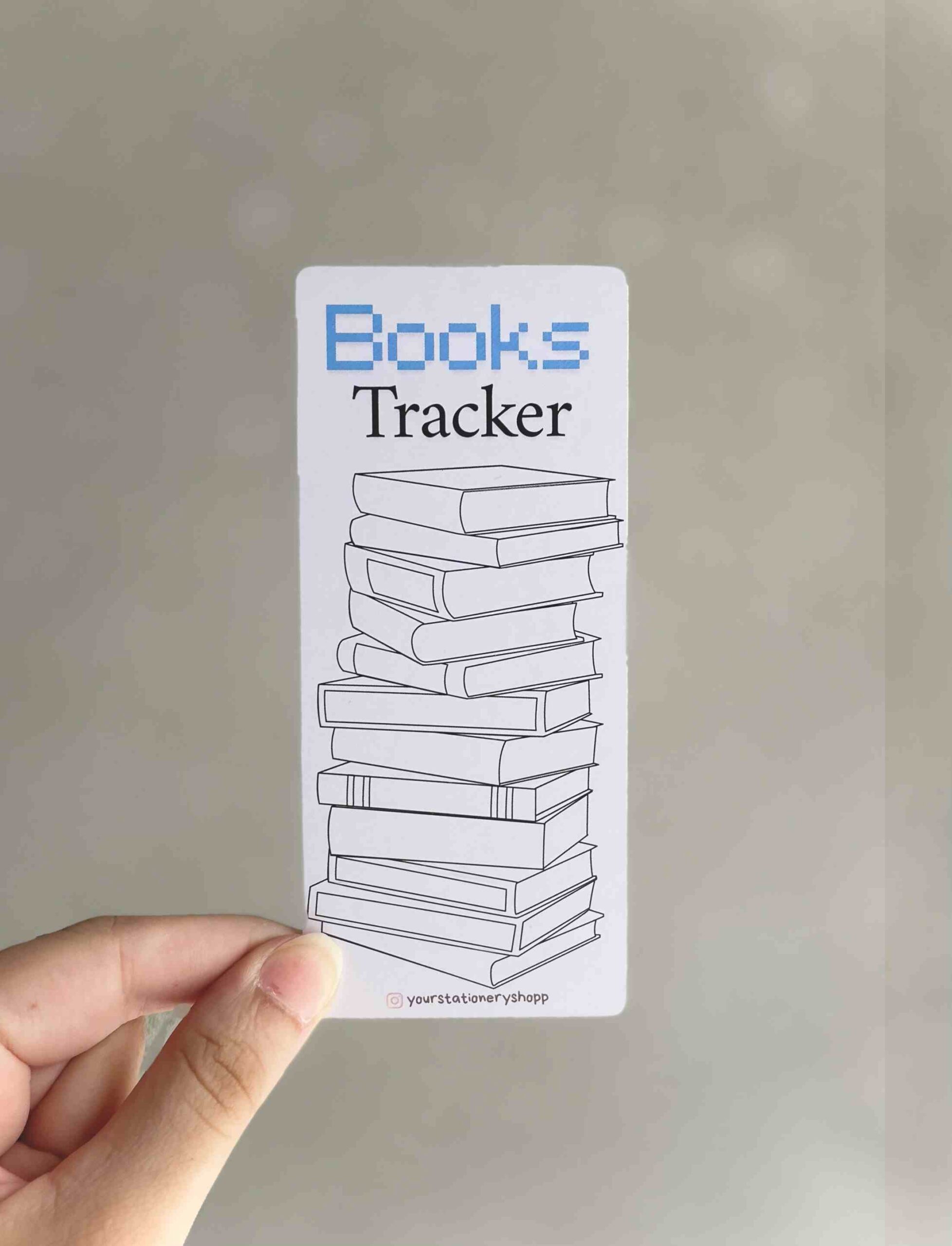 Books Tracker - Bookmark