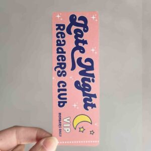 Late Night Raders Club - Bookmark