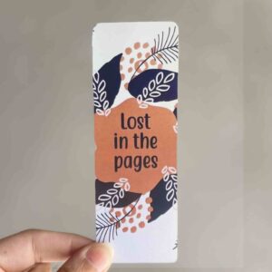 Lost in the pages - Bookmark