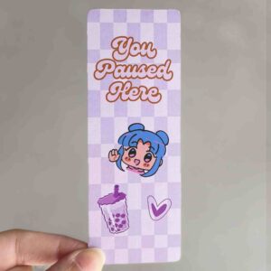 You Paused Here - Bookmark