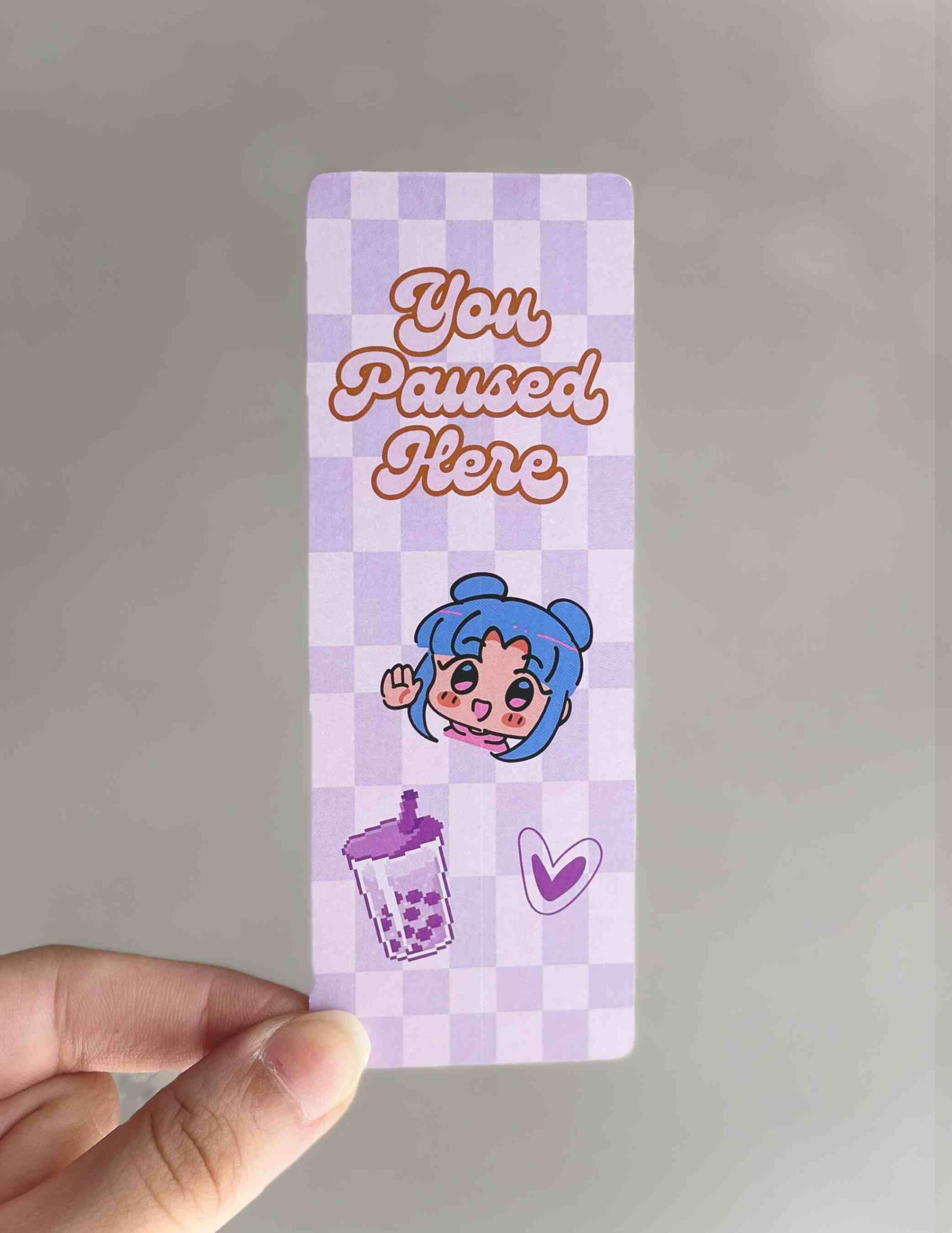 You Paused Here - Bookmark