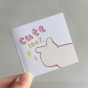 Cute 100% - Mini Card