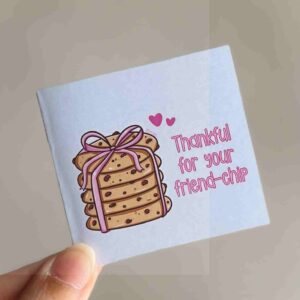 Thankful for your Friend-chip - Mini Card