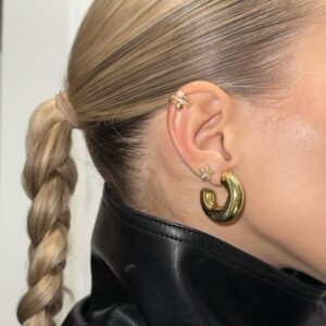 London - Plain Golden Hoops