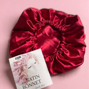 Maroon - Satin Hair Bonnet